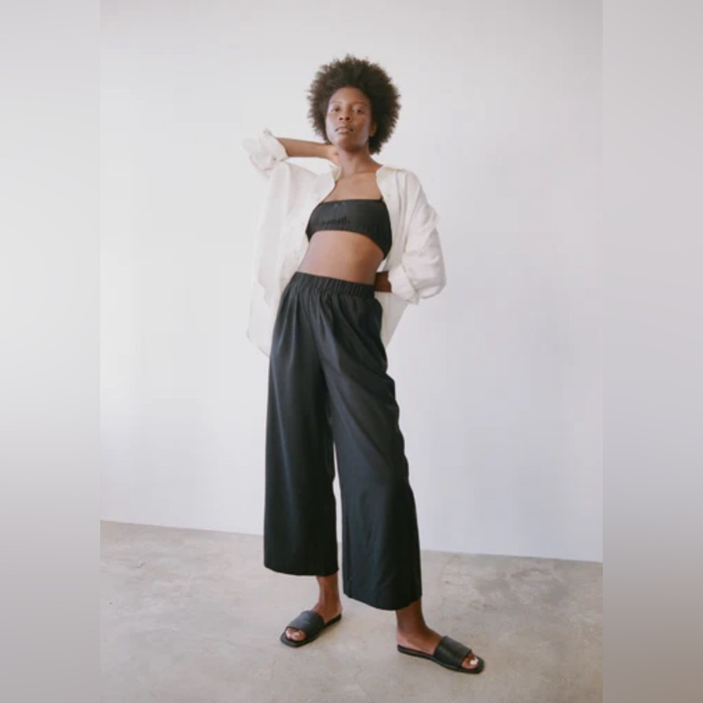 OZMA Crop Wide Legs, s